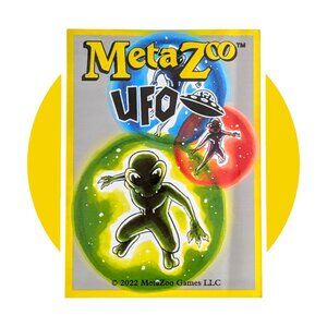 UFO MetaZoo Card Sleeve Single (M01): Aliens with Spacecrafts